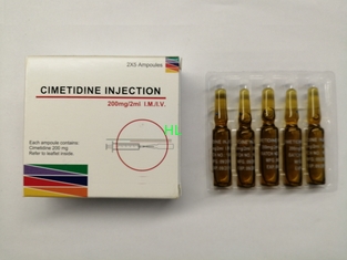 중국 시메티딘 주입 약 200 mg/2mL 2*5 AMPULES/상자 협력 업체
